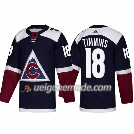 Herren Eishockey Colorado Avalanche Trikot Conor Timmins 18 Adidas Alternate 2018-19 Authentic